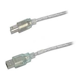Cable USB Para Impresora A-B 1.8M