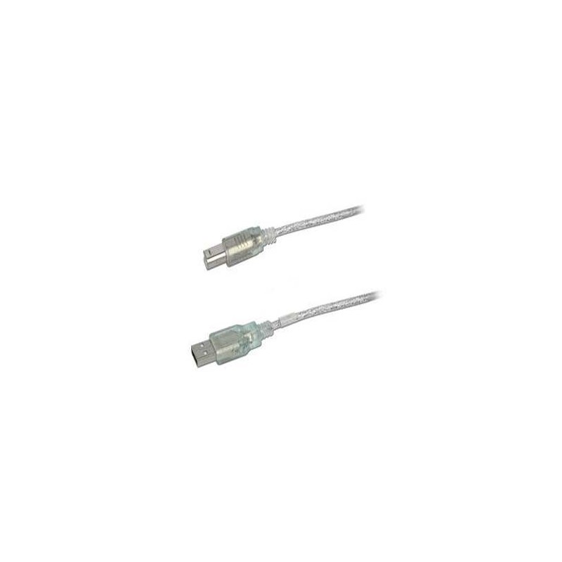 Cable USB Para Impresora A-B 3 mts