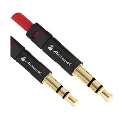 Cable Plano Auxiliar 3.5mm 1.8 mts