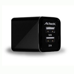 Cargador de Pared 2 puertos USB