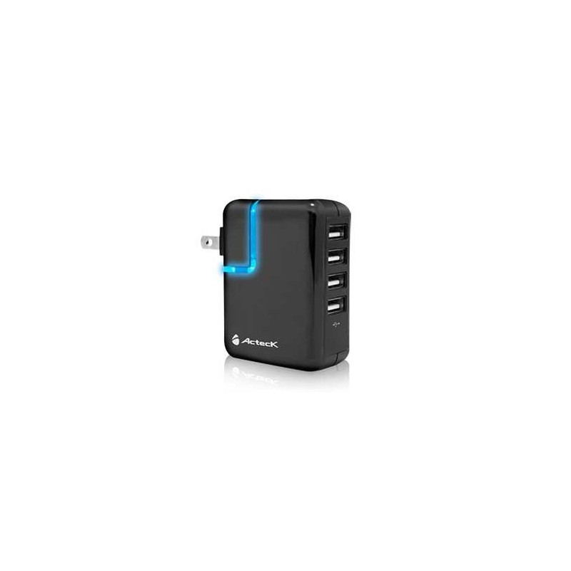 Cargador de Pared 4 Puertos USB