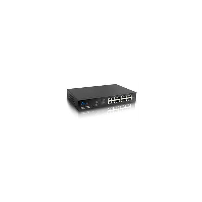 Switch de 16 Puertos Ethernet 10/100