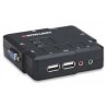 Switch KVM Compacto de 2 Puertos