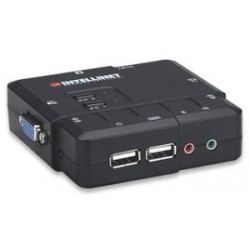 Switch KVM Compacto de 2 Puertos