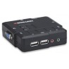 Switch KVM Compacto de 2 Puertos