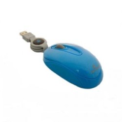 Mini Ratón Óptico Retractil