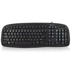 Teclado Multimedia USB
