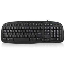 Teclado Multimedia USB