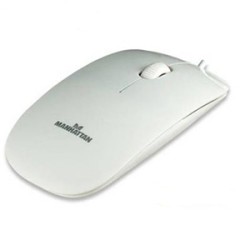 Ratón óptico USB Blanco