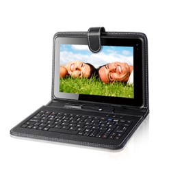 Funda con Teclado para Tablet 7"